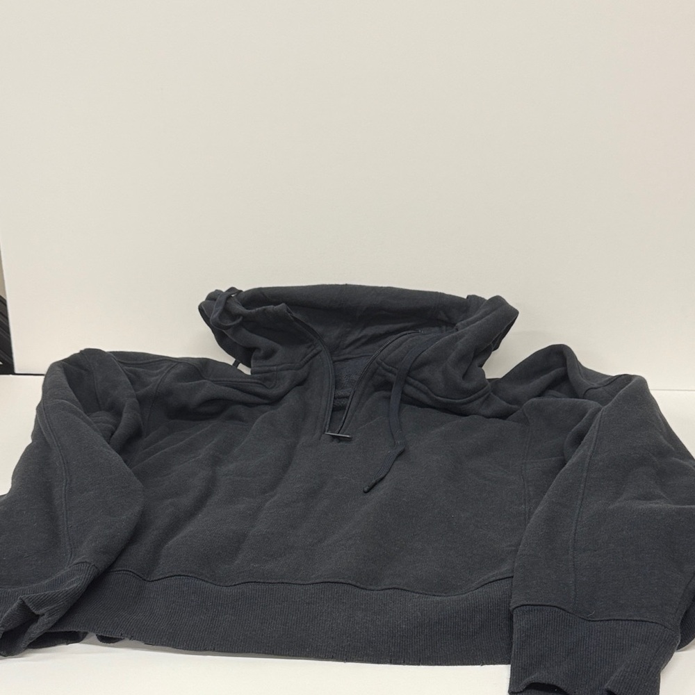 Nuuds Boxy Quarter zip hoodie